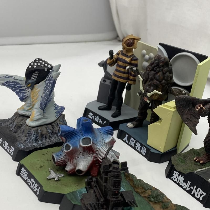 中古】現状品)ｳﾙﾄﾗ怪獣名鑑 ｳﾙﾄﾗﾏﾝ&ｳﾙﾄﾗｾﾌﾞﾝ 2nd 10種ｾｯﾄ[91