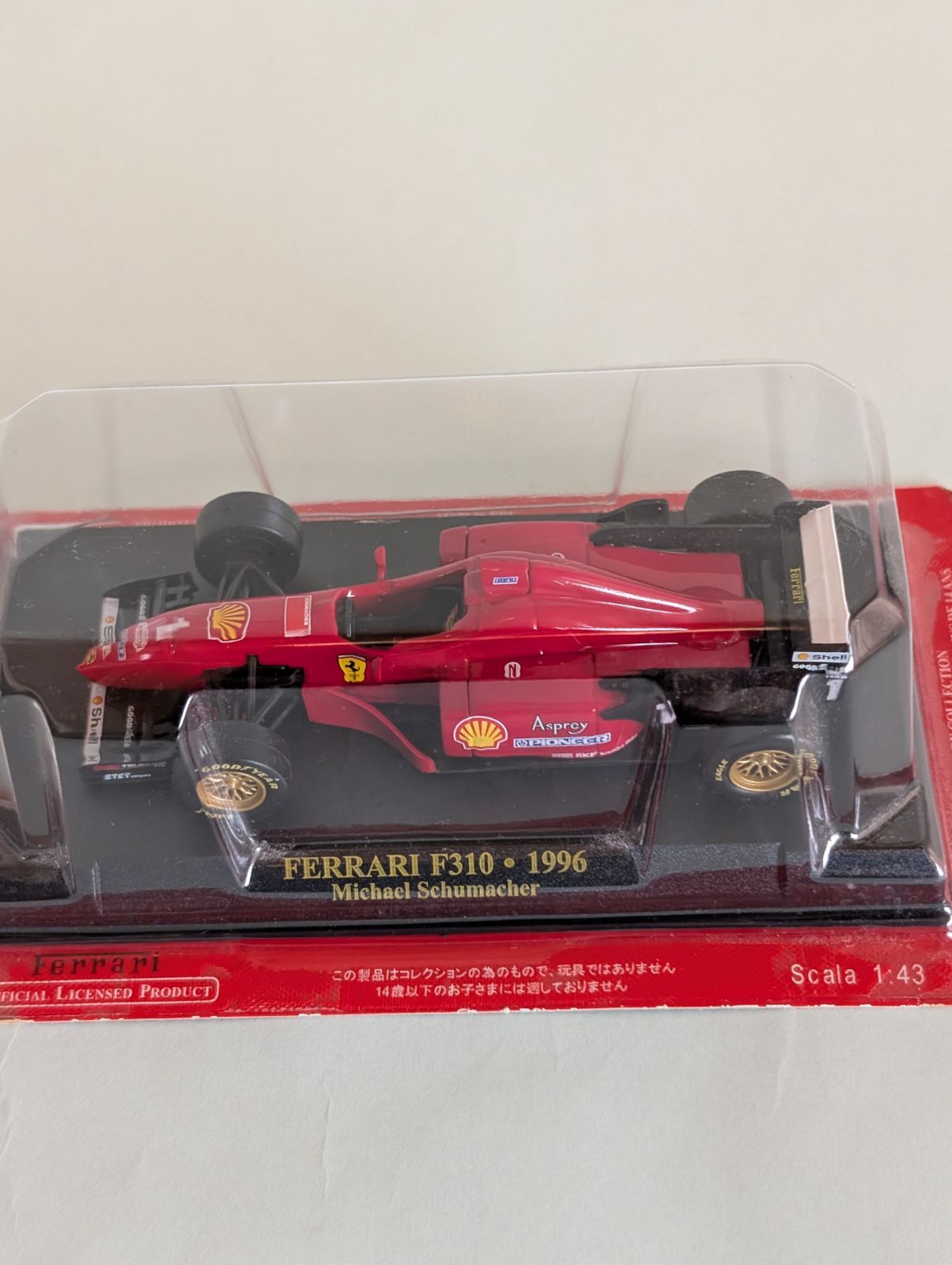 未開封 1/43 フェラーリF310 アシェットフェラーリF1