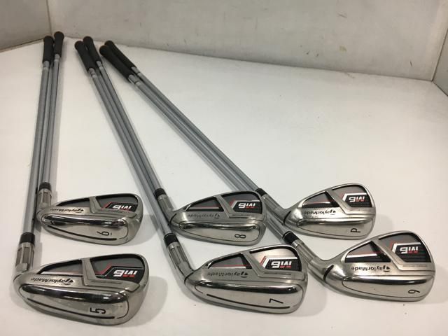 お買い得品！【中古ゴルフクラブ】(6本セット)テーラーメイド M6 アイアン 2019 (日本仕様) REAX85 JP スチール 5〜9.P【14日間返品OK】 返品OK お買い得品！【中古ゴルフクラブ】(6本セット)テーラーメイド