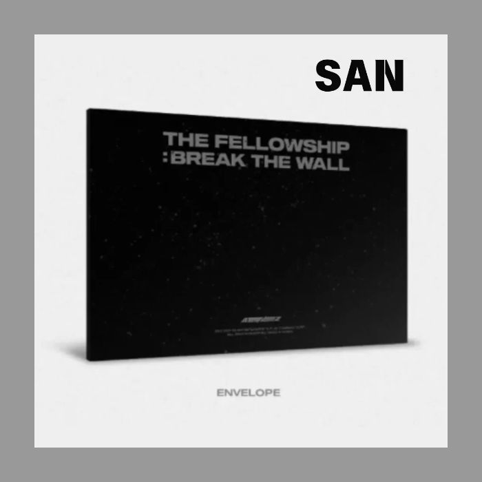 ATEEZ-PHOTO SET SAN サン THE FELLOWSHIP : BREAK THE WALL
