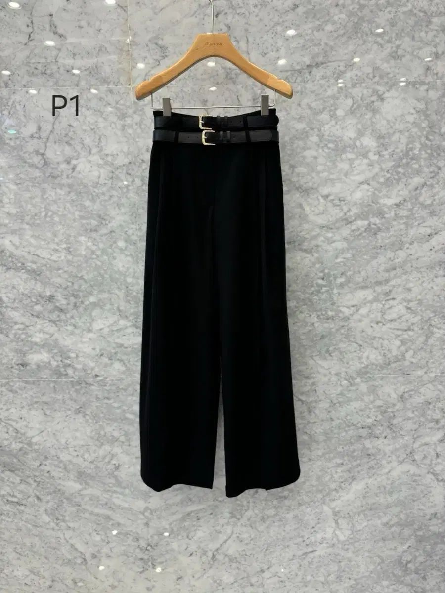 js NEW YORK スタイル 当日発送 ハイウエスト ベルト セット ワイド パンツ P1 WWW_NOITHATQUANGTHANH_NET