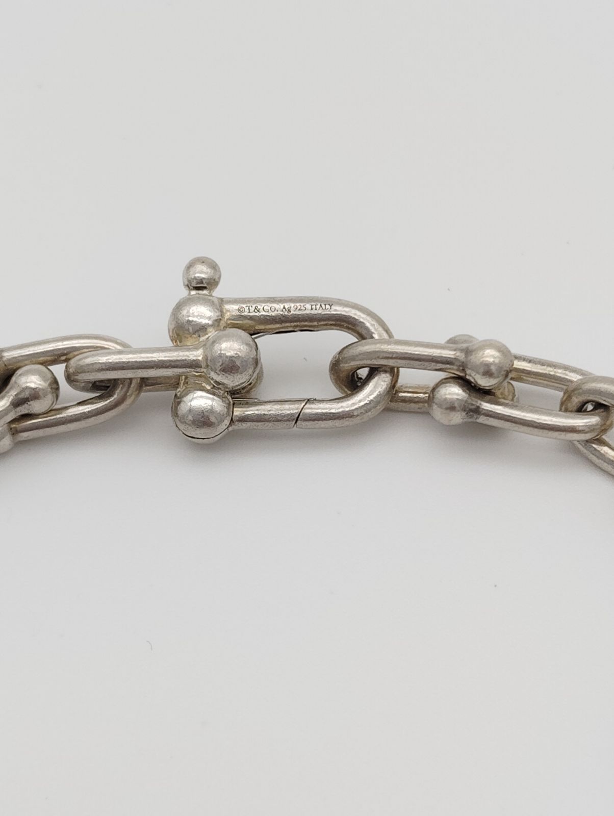 TIFFANY&Co./ティファニー ハードウェア スモールリンク 925 43.9g 