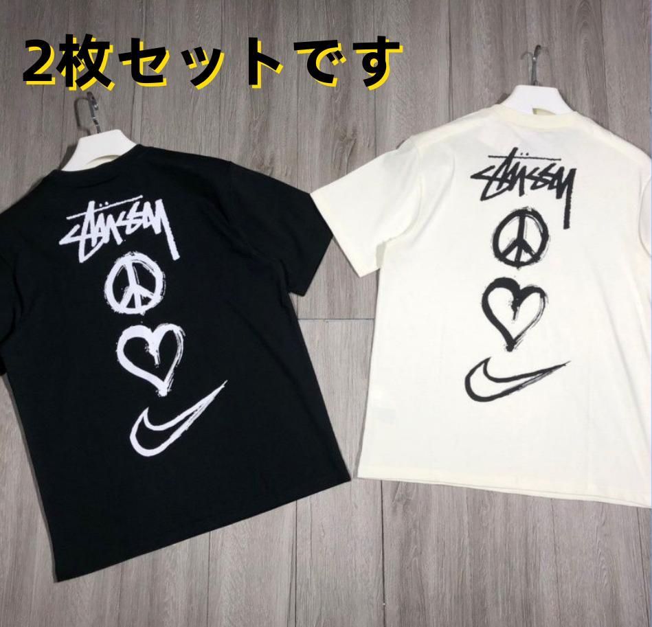 日本最大のブランド 希少 Nike 2枚 男女兼用 Tシャツ ダイス 