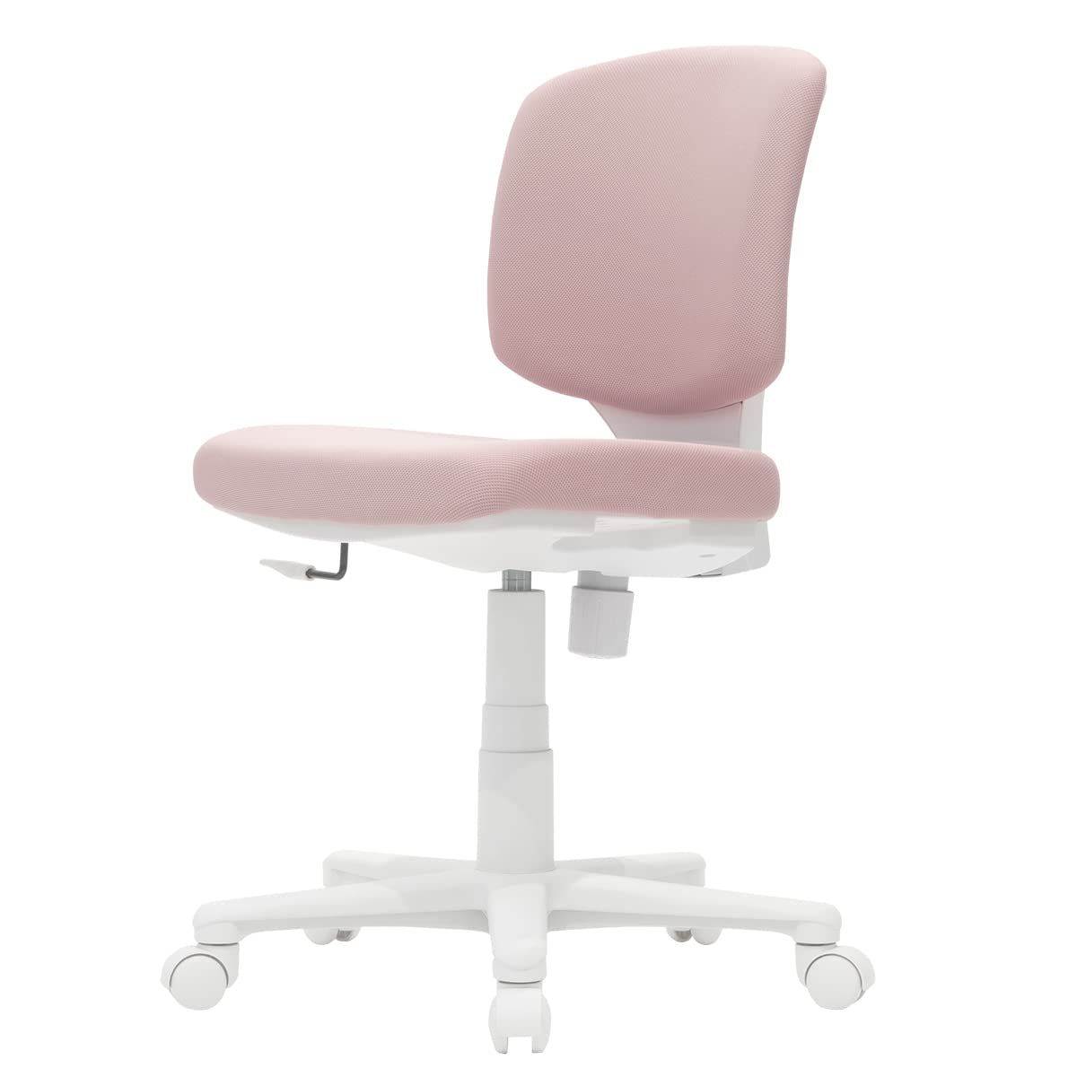 イトーキ サリダ YL2 ホワイトフレームモデル 桜色 オフィスチェア コンパクトなハイコストパフォーマンス 快適な座り心地 モールドウレタン座面 シンプルロッキング機能 105°～112° 360度回転 105mm座面上下昇降 こだわりの