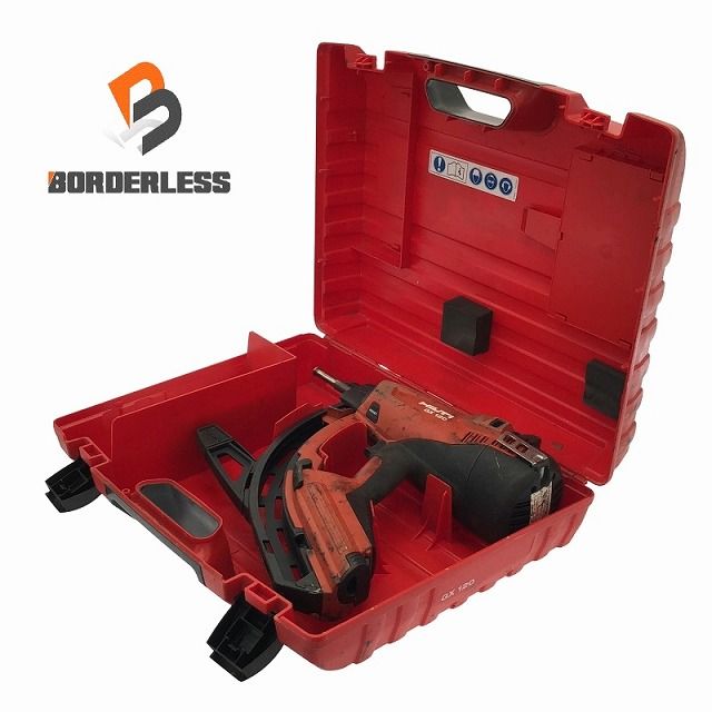 ヒルティ　GX120 軽天 ☆中古品☆HILTI ヒルティ ガス式鋲打ち機 GX120 ケース付