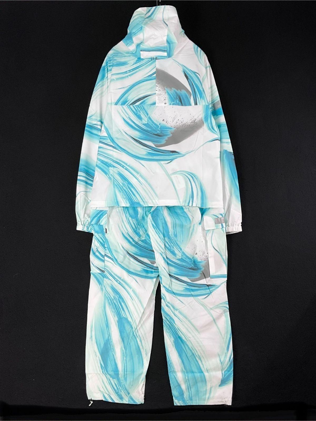 L【新品】MAGIC STICK アノラックジャケット＆パンツセットアップ BK 新品 XL MAGIC STICK マジックスティック バッドボーイ サイコテック