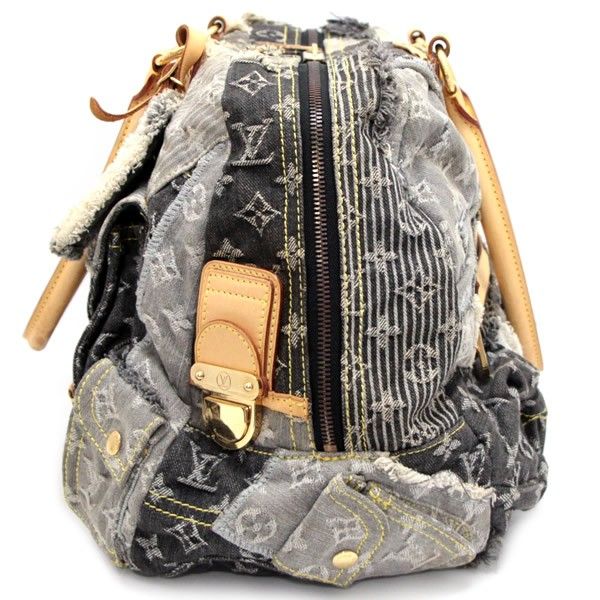 美品 ルイヴィトン Louis Vuitton レア ボウリィ パッチワーク 