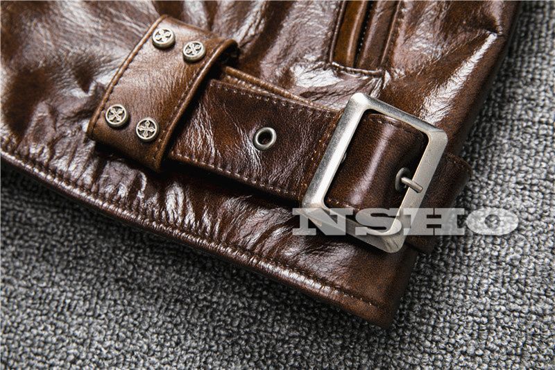 カウハイド 50'スタイル ダブルライダース レザージャケット メンズ 革