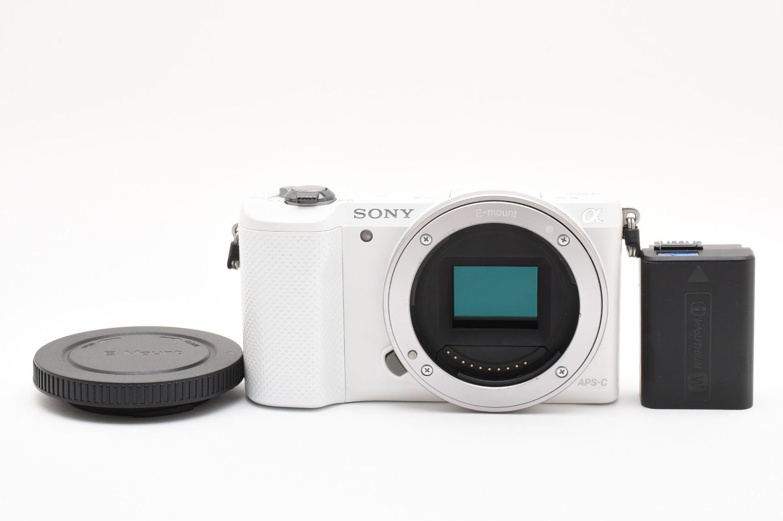 シャッター回数3 887回 SONY ソニー α5000 ボディ シルバー ILCE-5000 2461928A