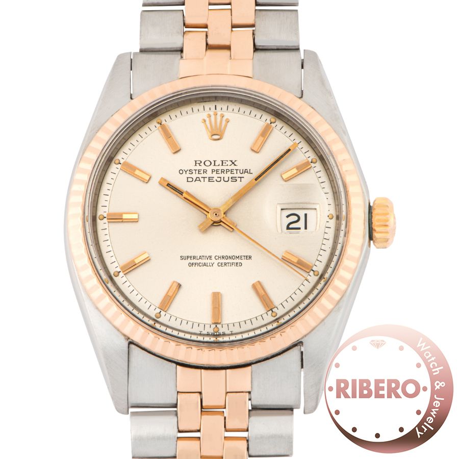 ROLEX ロレックス デイトジャスト 1601 1971年製 ピンクゴールドコンビ