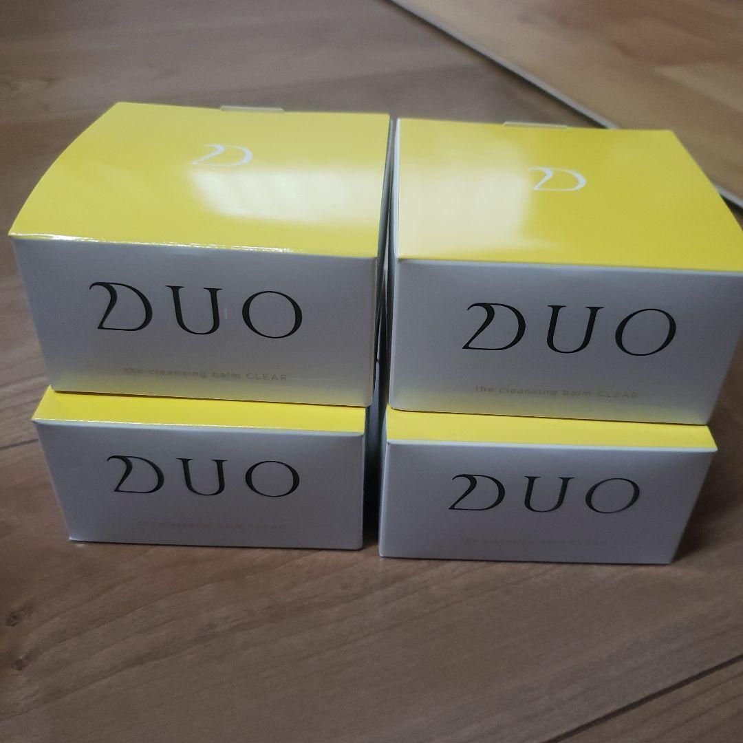 DUO ザ クレンジングバーム クリア 90g４個セット