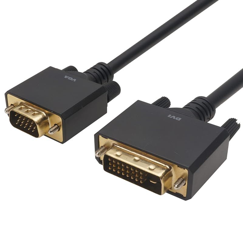 ホーリック DVI→VGA変換ケーブル 5m DVVG50-734BB 0