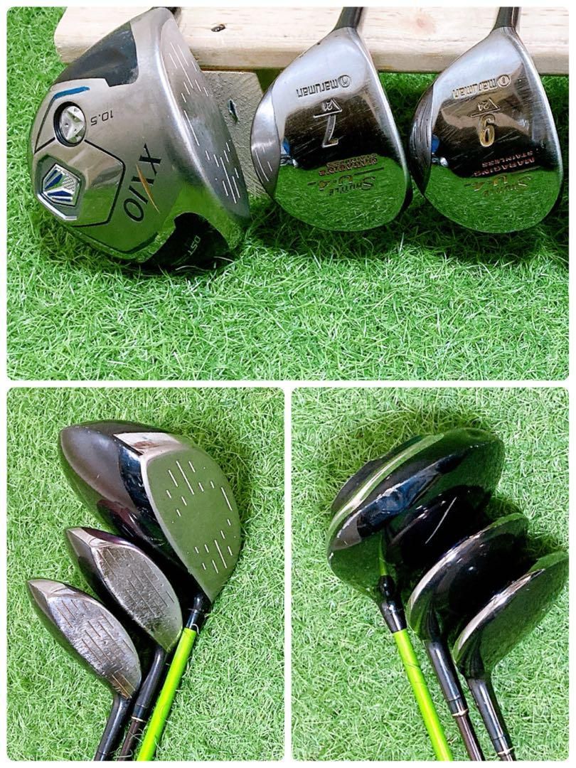 H6レフティー　ゼクシオ　初心者オススメ　ゴルフ　クラブセット　メンズ　左利き用 H6レフティー ゼクシオ 初心者オススメ ゴルフ クラブセット