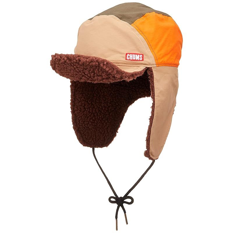 [CHUMS] チャムス メンズキャップ Russian Cap Beige Crazy Free 1