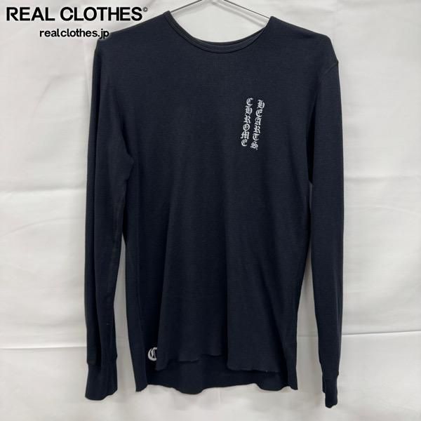 CHROME HEARTS クロムハーツ フローラル クロス プリント 長袖Tシャツ L
