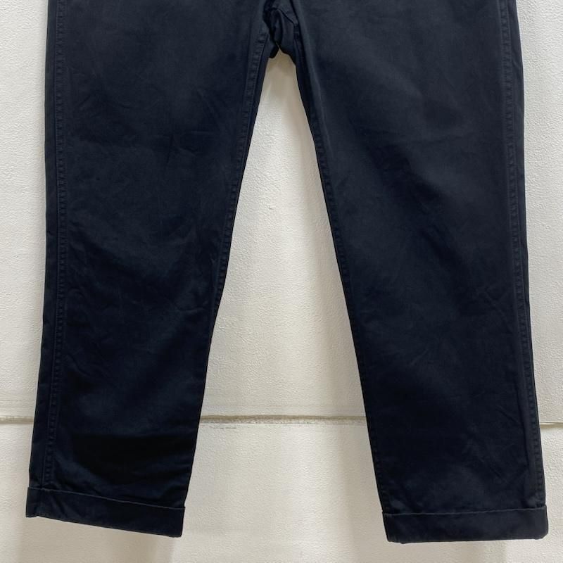 visvimハイウォーターチノNAVY Visvim Navy High Water Cropped Chino Trousers, $490 | SSENSE