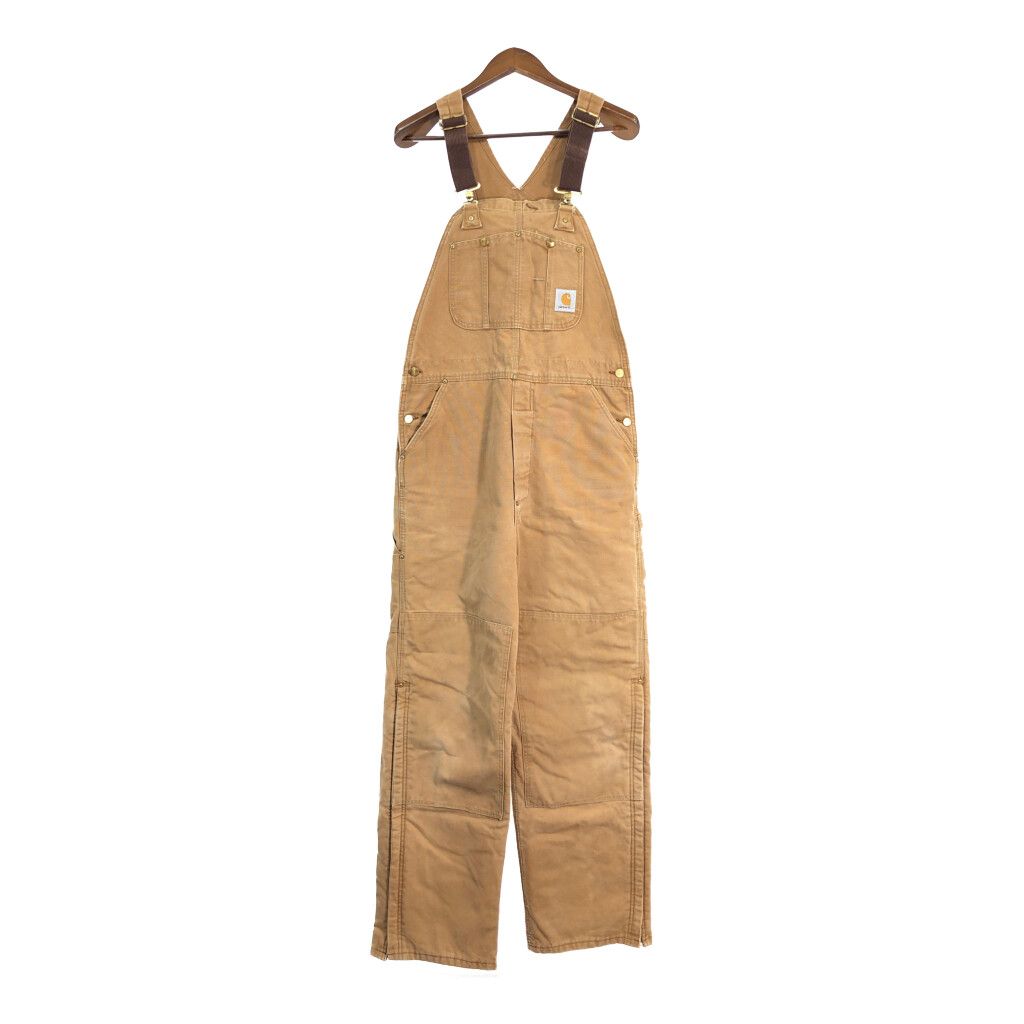 【W34】USA製 カーハート ブラウンダック オーバーオール■ビンテージ古着 楽天市場】【中古】【古着】 carhartt ダック オーバーオール
