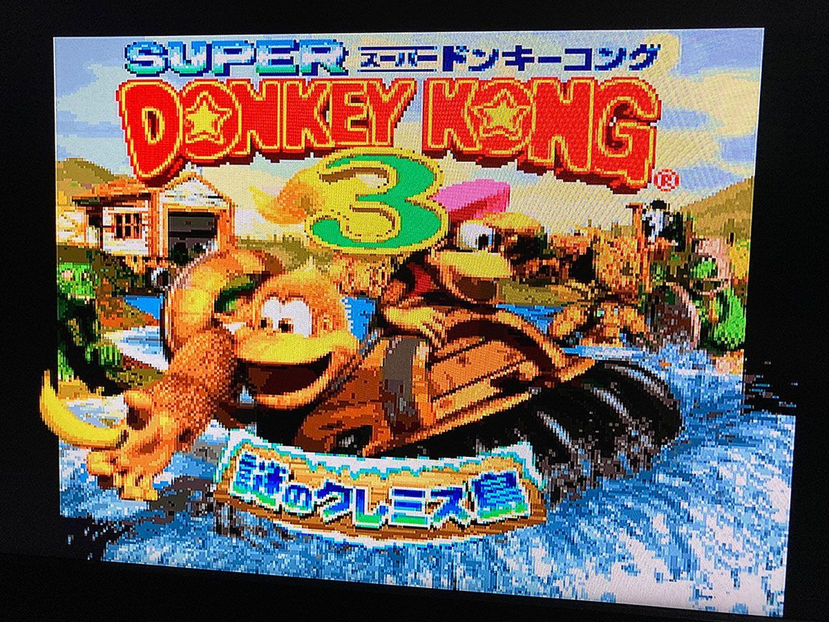 送料込 3 Super スーパードンキーコング DONKEY SF スーパードンキー