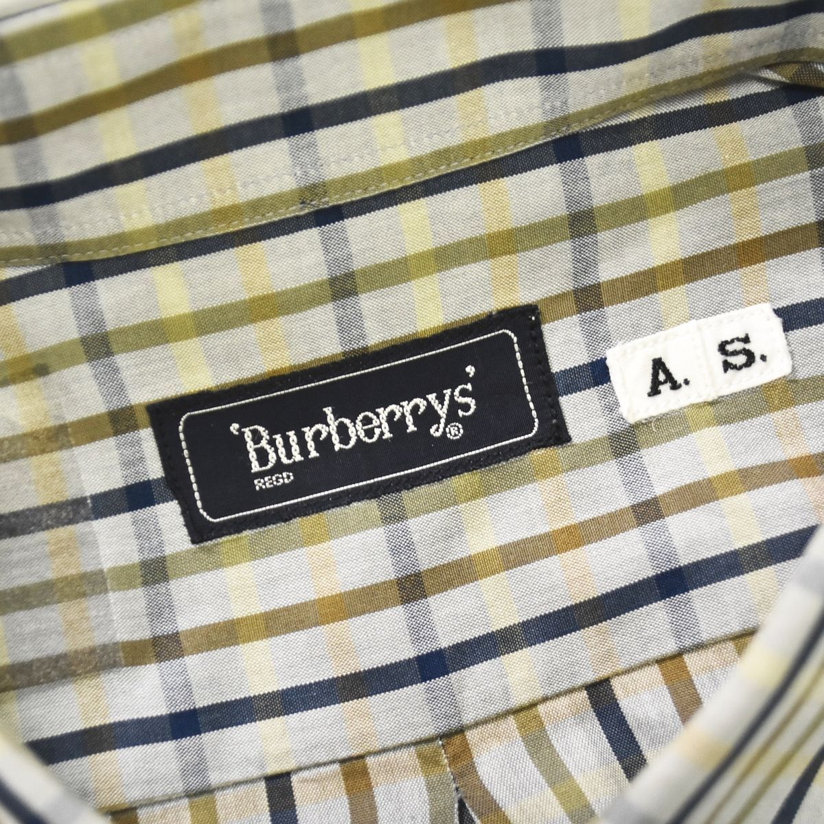 【BURBERY】古着XL 英国製　大きいサイズ　ヴィンテージ　ボタンダウン 楽天市場】00s USA製 バーバリー BURBERRY チェック柄 ボタン
