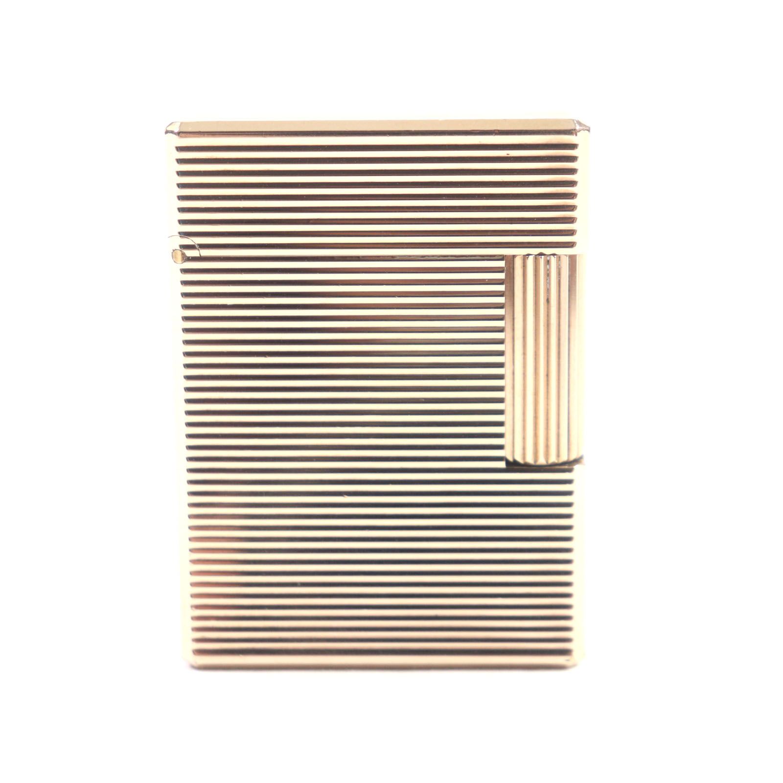 Dupont (デュポン )ライン2 おおきい ダイヤモンドヘッド 総柄 ガス 