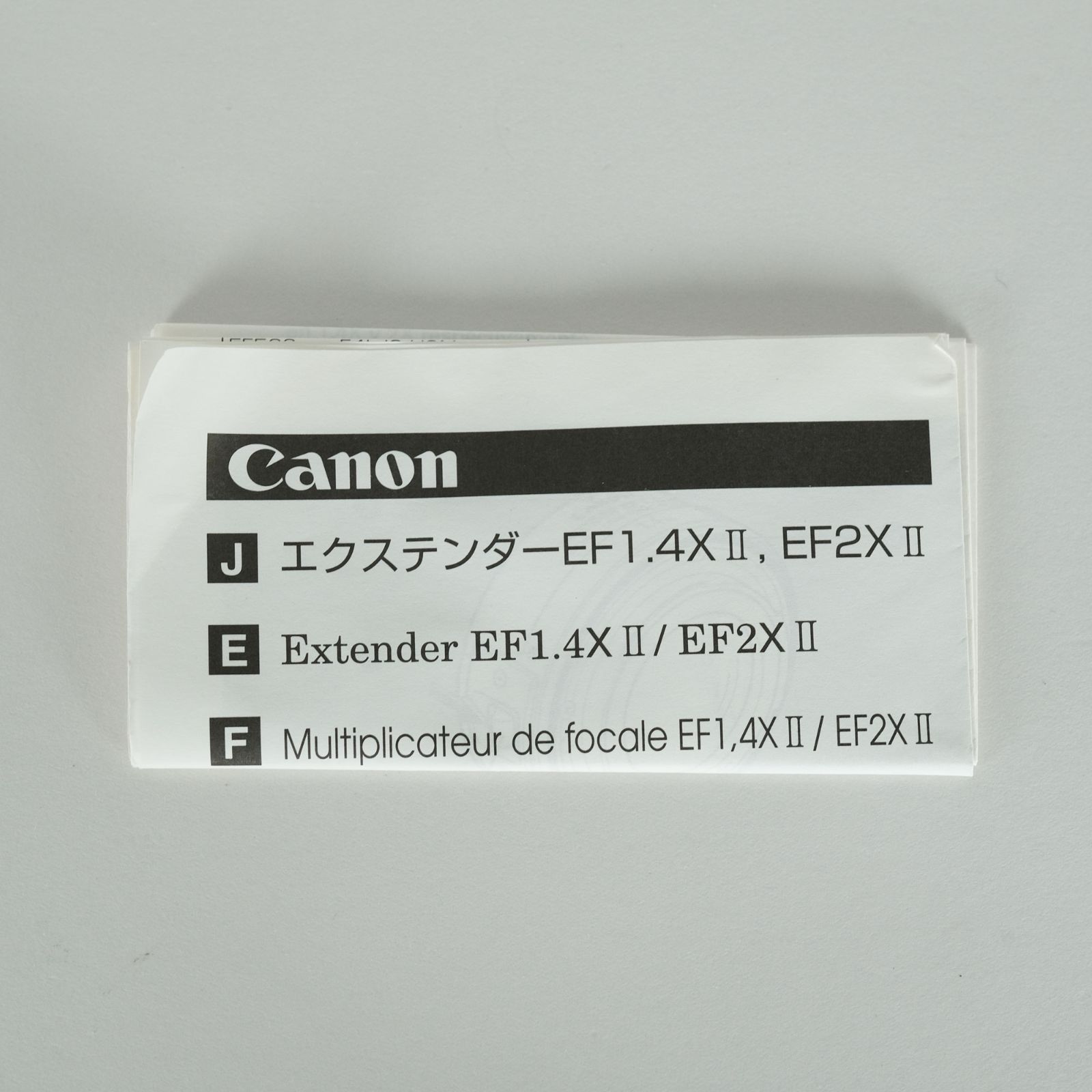 美品】CANON EXTENDER EF 1.4x II エクステンダー 2 美品] Canon