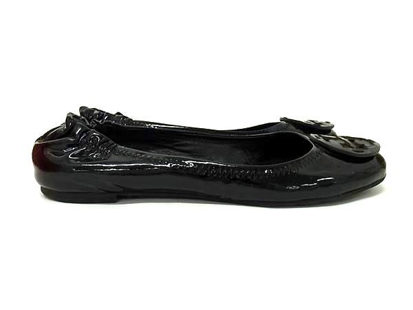 未使用レベル　トリーバーチ バレエシューズ フラットシューズ 22.5 TORY BURCH トリーバーチ バレエシューズ フラットシューズ - 靴