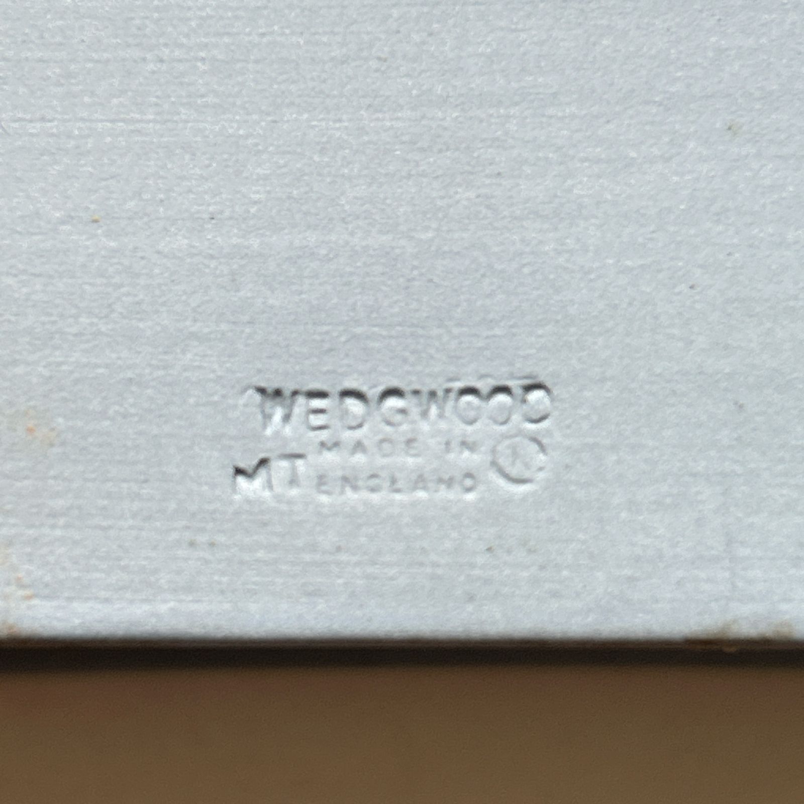 置時計 ウエッジウッド ジャスパーウェア ペールブルー ファイン