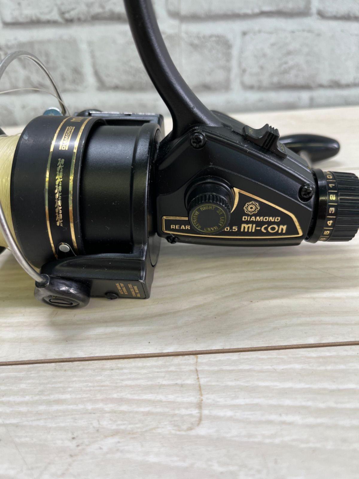 ダイヤモンドリール スピニングリール MI-CON no.5 整理番号R100