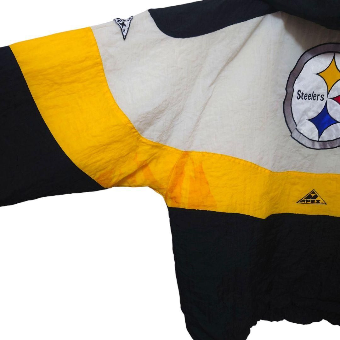 APEX ONE】NFL Steelers チームロゴ刺繍ブルゾンA-3098 - メルカリ