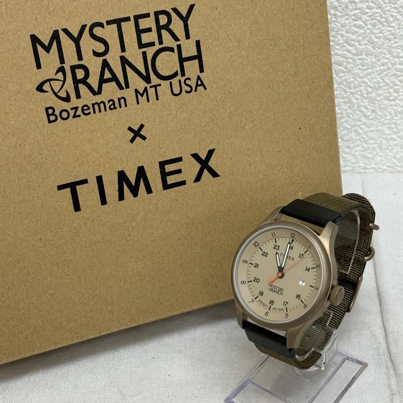 MYSTERY RANCH ミステリーランチ 腕時計 アナログ（クォーツ式） TIMEX タイメックス コラボ TW2T93200 FIELD  WATCH II フィールドウォッチ2 - メルカリ