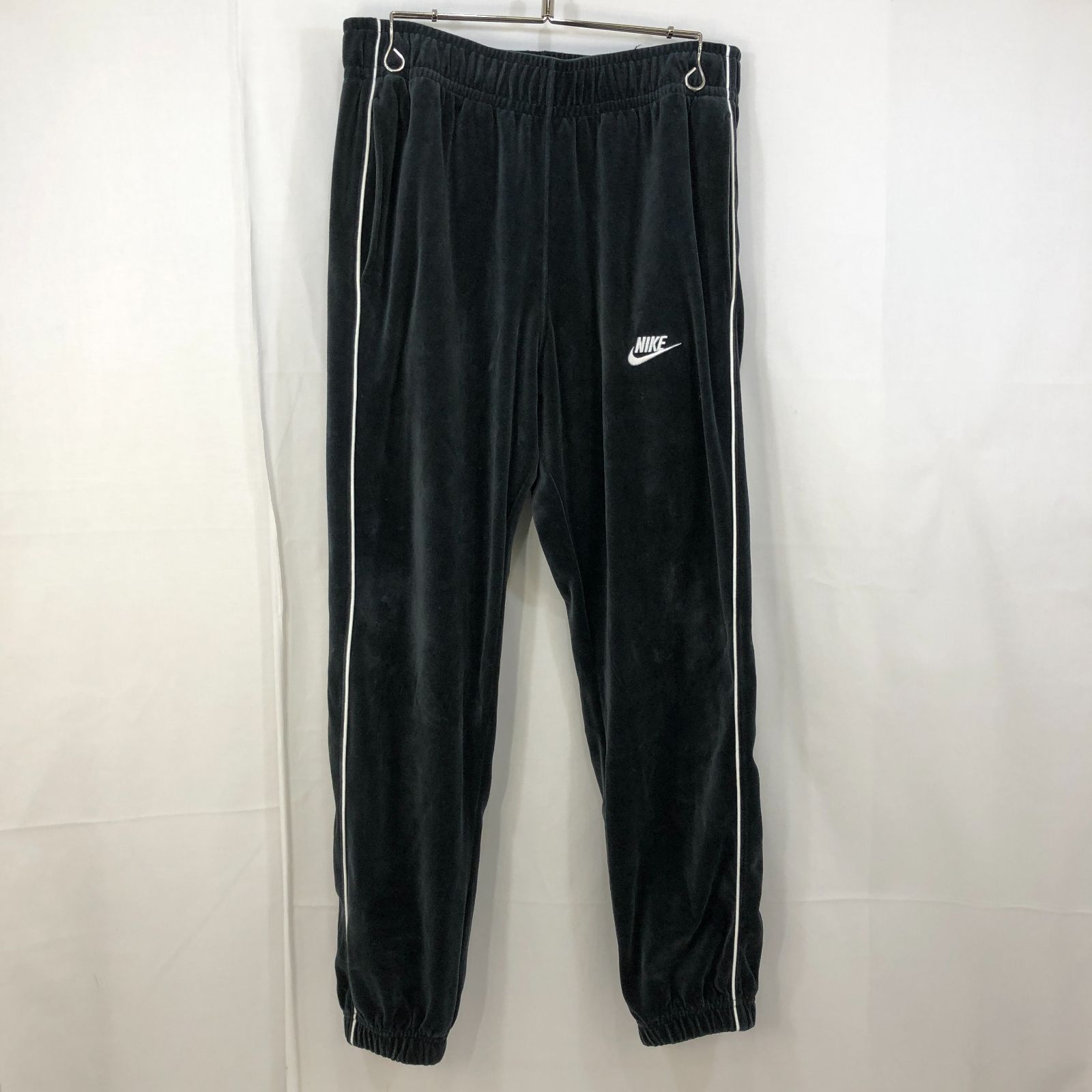 NIKE ナイキ ベロア セットアップ 上下セット ブラック系 M・Lサイズ