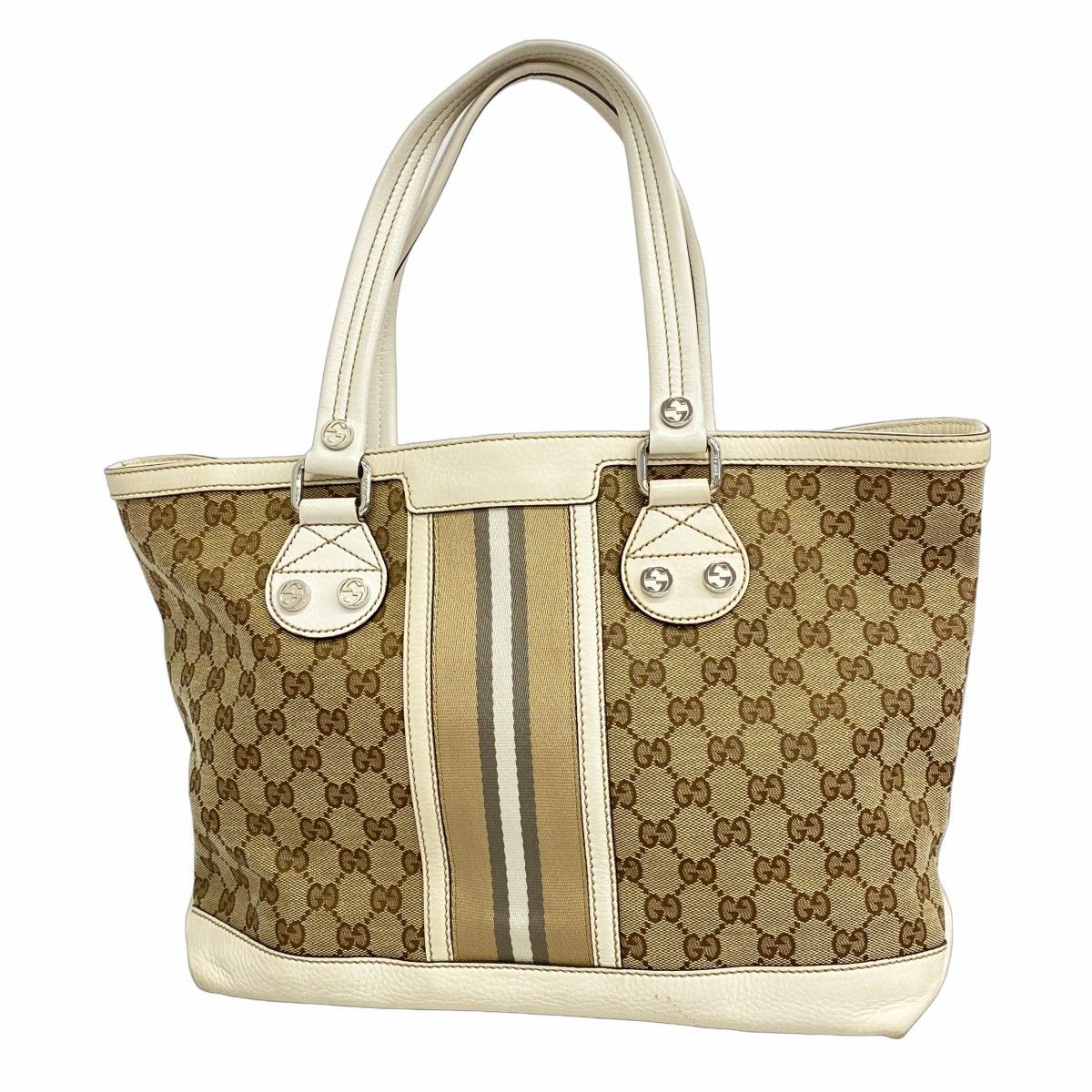 グッチ トートバッグ 767929 GUCCI グッチ GGスプリーム オールドグッチ シェリーライン
