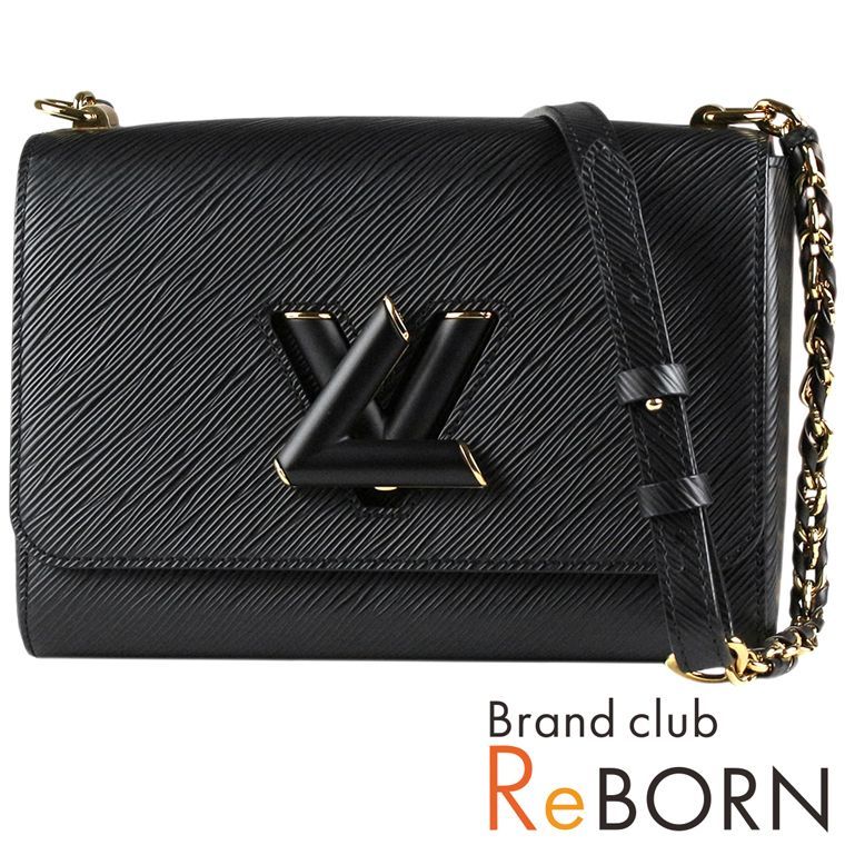 美品】LOUIS VUITTON/ルイ ヴィトン ツイスト MM（チェーンショルダーバッグ） エピ レザー ノワール（ブラック）  M21117/M57517【中古】 - メルカリ