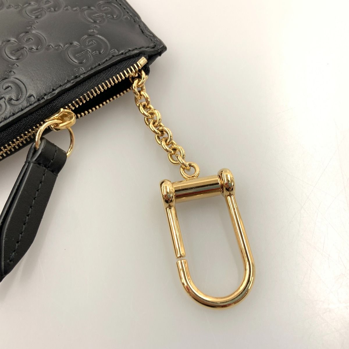〇〇GUCCI グッチ キーリング付き コインケース 447964 1000