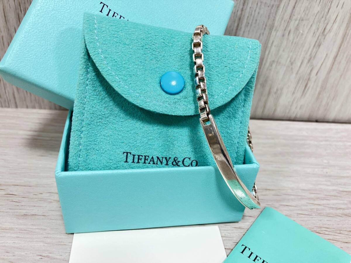 TIFFANY-Co. ティファニー|SV|IDブレスレット|17.3g|シルバーブレスレット