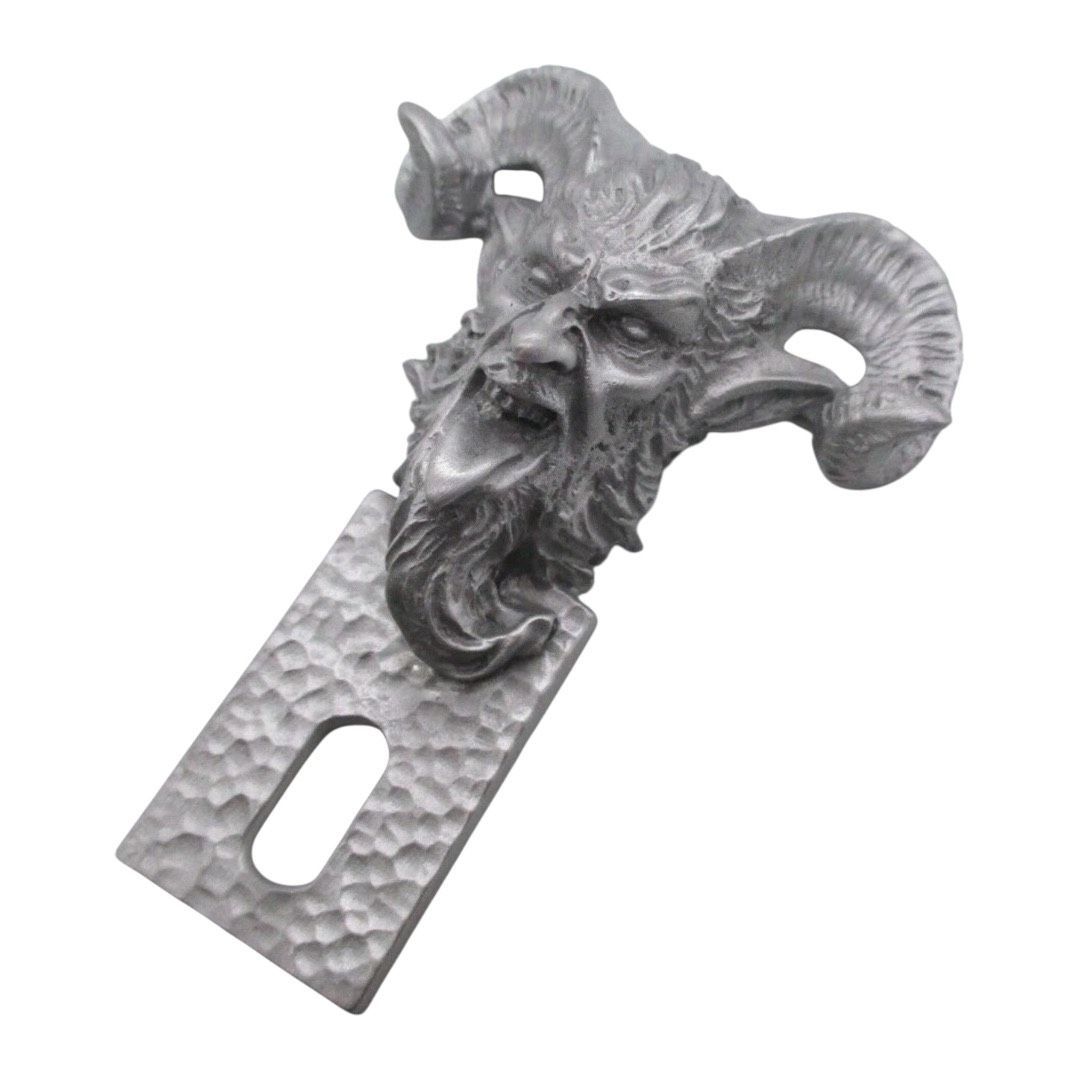 サタン デビル ライセンストッパー ハーレー ショベル ナックル チョッパー サバイバー スポーツスター エボ ソフテイル アイアン パンヘッド J7115