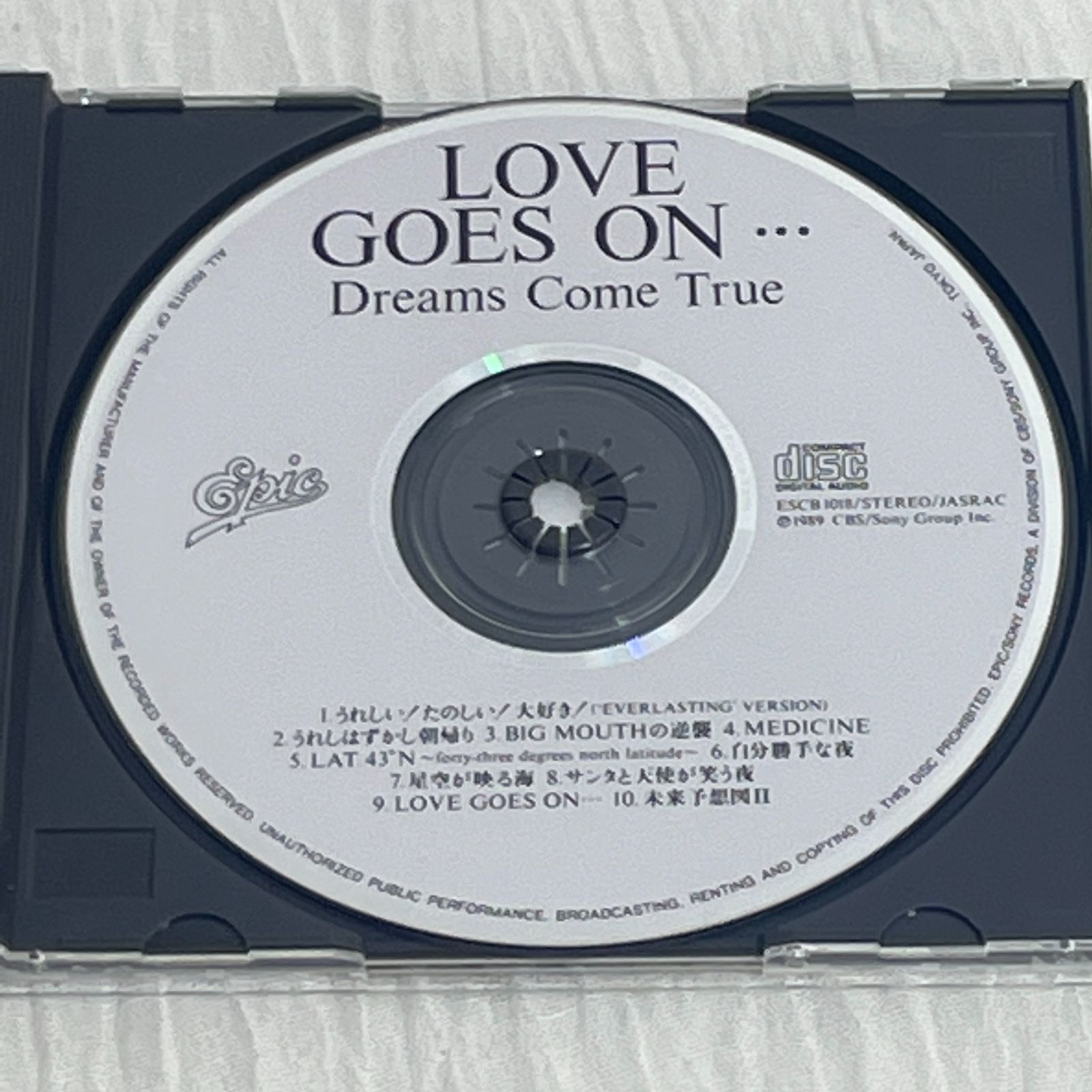 ドリームズ・カム・トゥルー｜LOVE GOES ON…（中古CD：帯付き