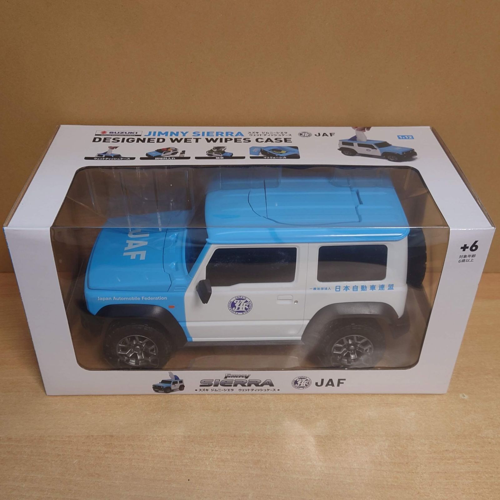 1/13 スズキジムニー シエラ JAF仕様 ウェットティッシュケース ウェットティッシュケース スズキ ジムニー シエラ JAF(日本