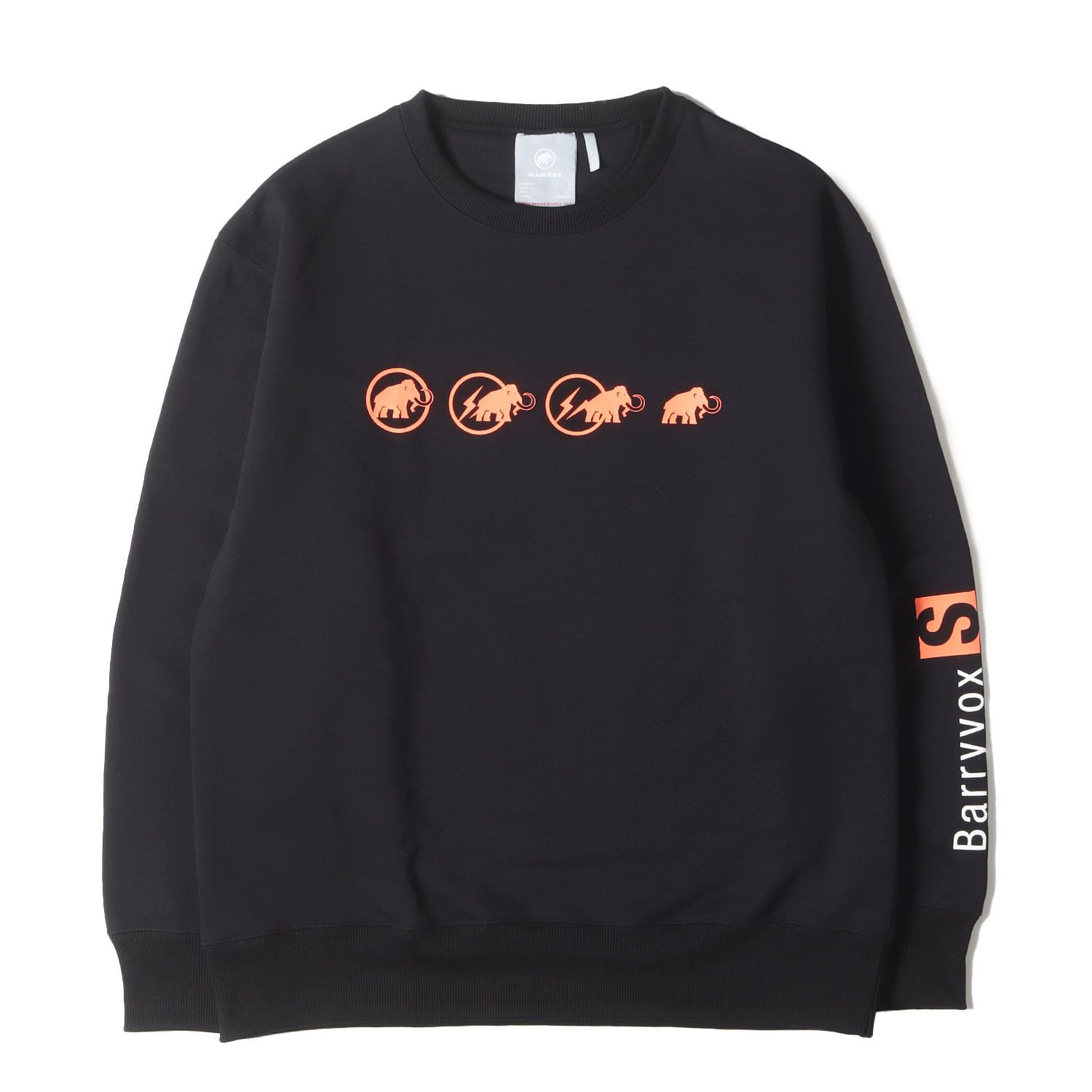 美品】MAMMUT マムート スウェット ブラック 黒 サイズ:XL | 23AW