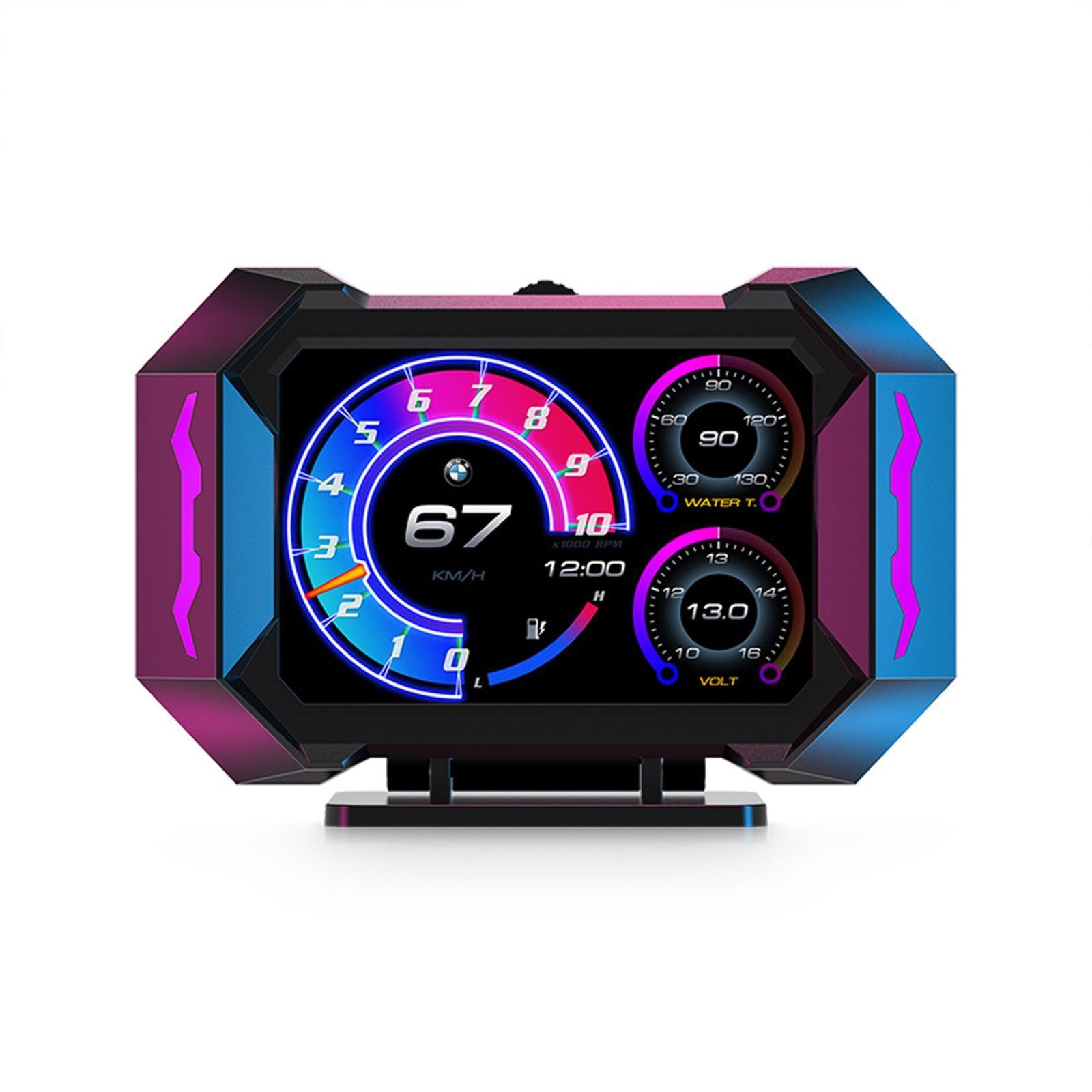 車載HUD P25 OBD GPS 傾斜計 アンビエントライト 加速テスト スピード違反警告 ECUデータの読み取り すべての車種に対応 HUD ディスプレイ スピードメーター 故障診断機能を備えています 製品の内容 P25型 1台