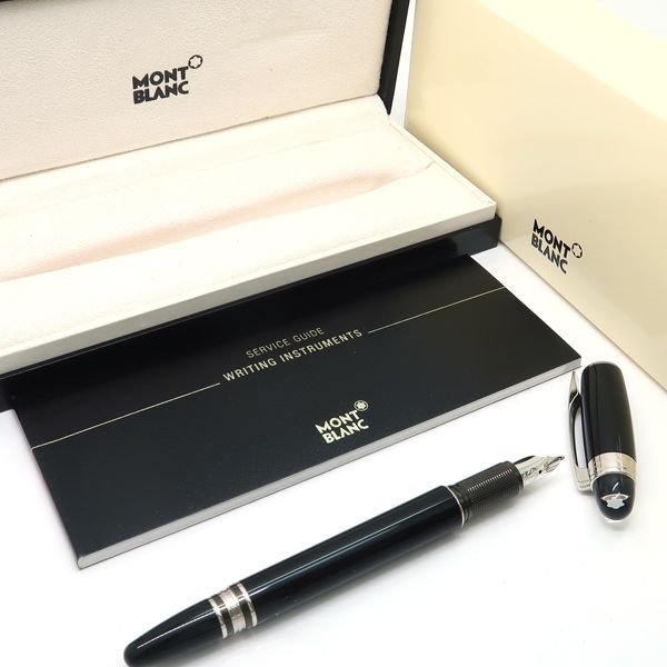 【未使用美品】モンブラン スターウォーカー 万年筆 14金 585 専用ケース付 MONTBLANC スターウォーカー 万年筆 25600 黒 ペン先14K 585 未使用 箱