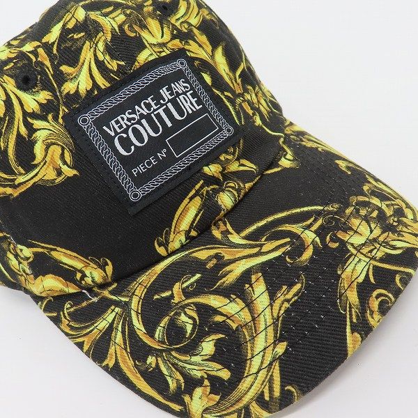 未使用　ヴェルサーチジーンズクチュール　バロック柄　ラウンドファスナー VERSACE JEANS COUTURE／ヴェルサーチ・ジーンズ・クチュール