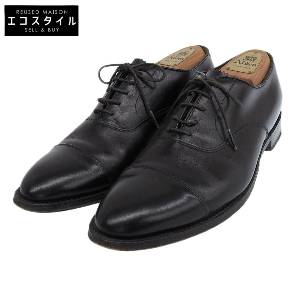 靴 Alden 907 Black Straight tip dress shoe ALDEN（オールデン） ストレートチップ ALDEN 907 STRAIGHT TIP BAL