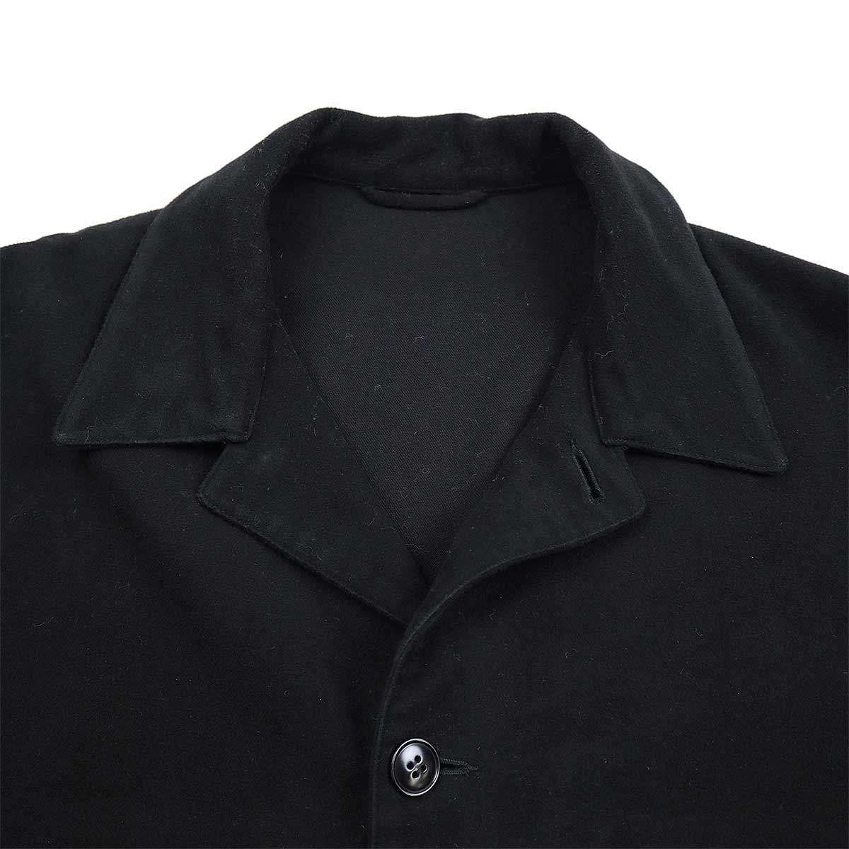 【美品】comoli 21aw モールスキンジャケット　ブラック COMOLI コモリ 21AW モールスキンジャケット ブラック 3 U03