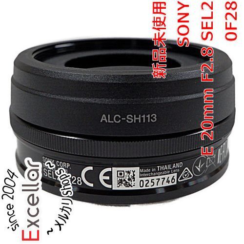 ギフト 純正単焦点レンズ E 20mm F2.8 SEL20F28 - 通販