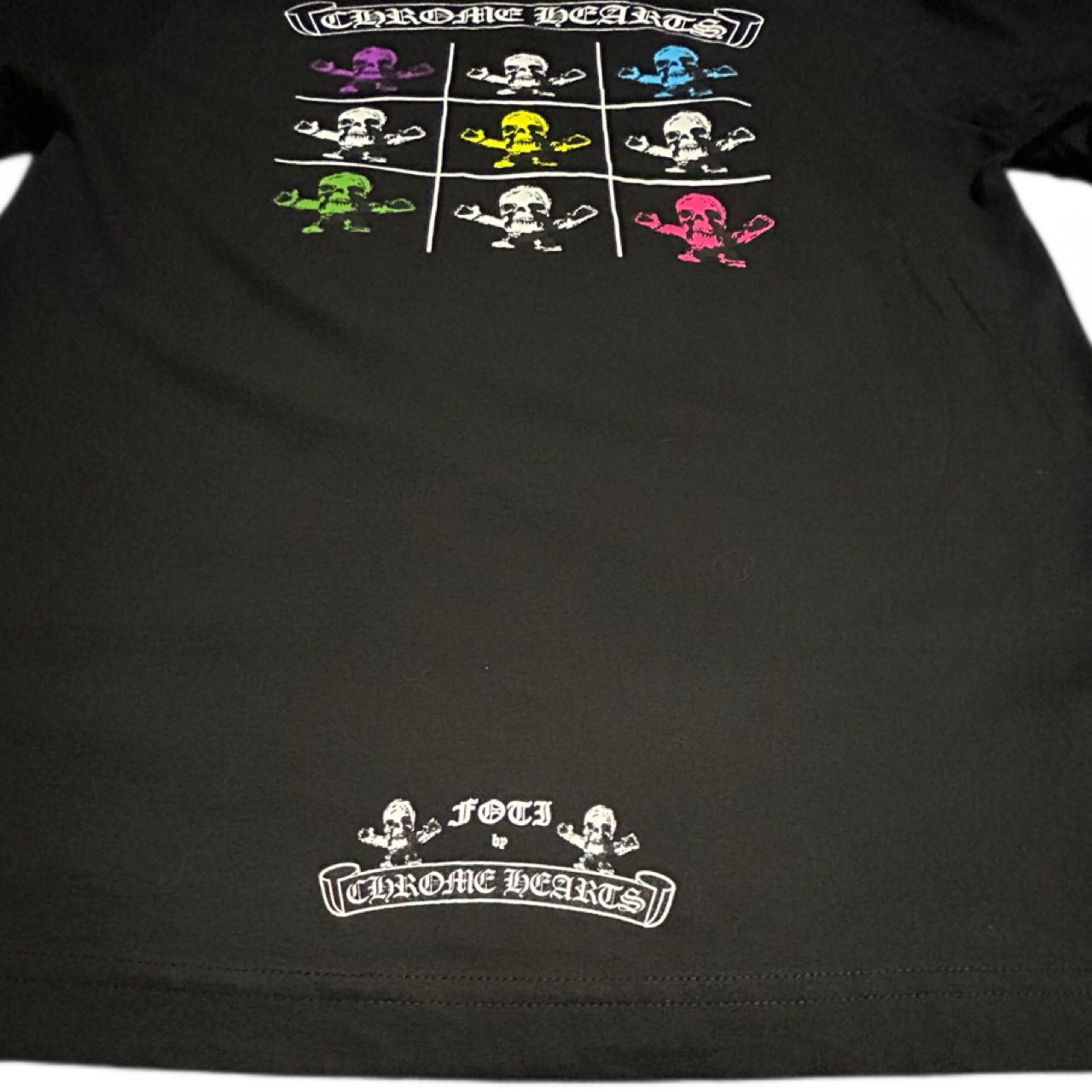 美品】CHROME HEARTS クロムハーツ FOTI プリントTシャツ T-SHRT FOTI