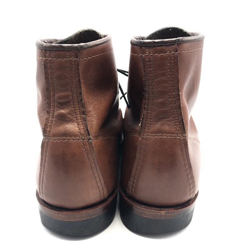 中古】RED WING 9063 Beckman Boot FLAT BOX 27cm ブラウン レッド