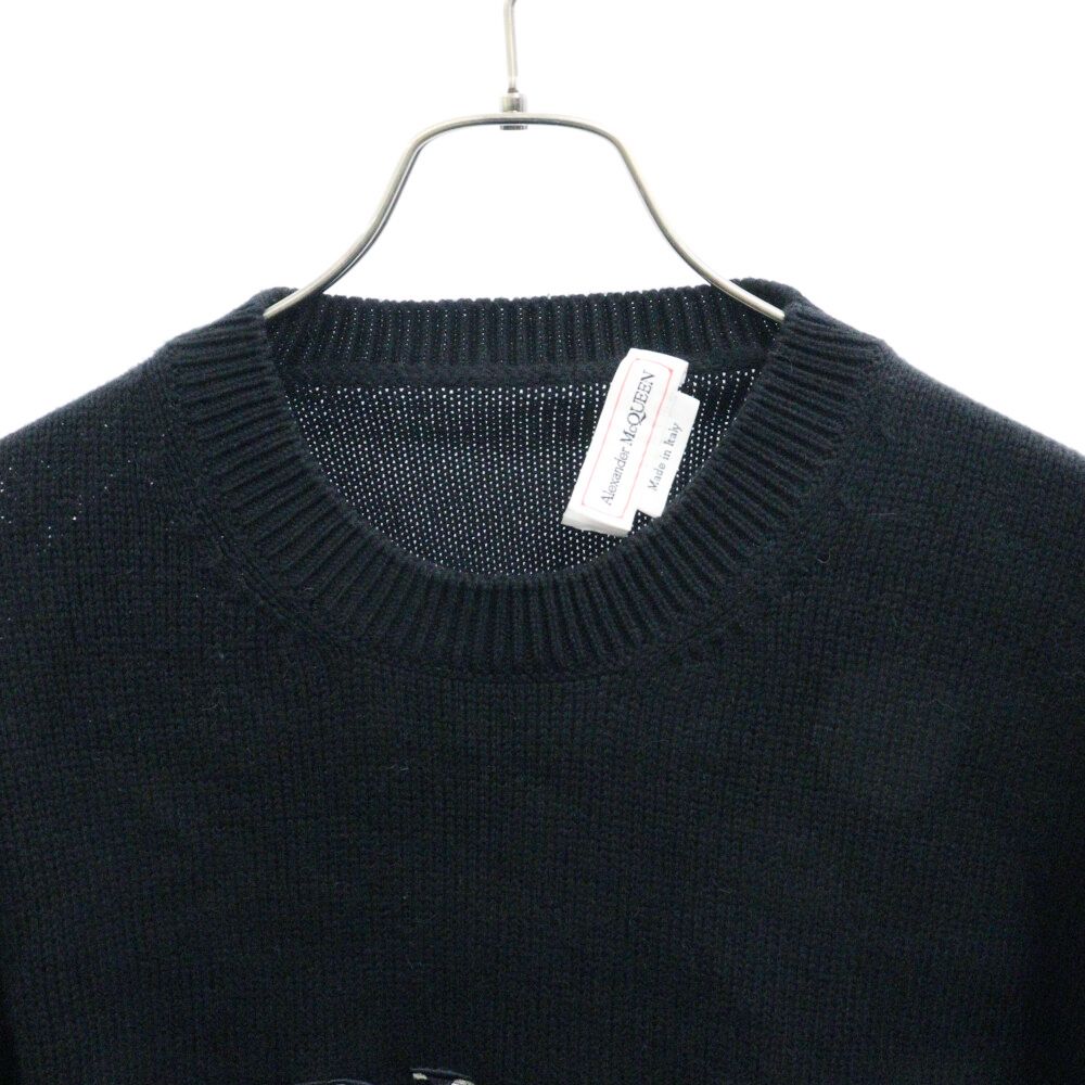 Alexander McQueen (アレキサンダーマックイーン) ロゴ刺繍クルー