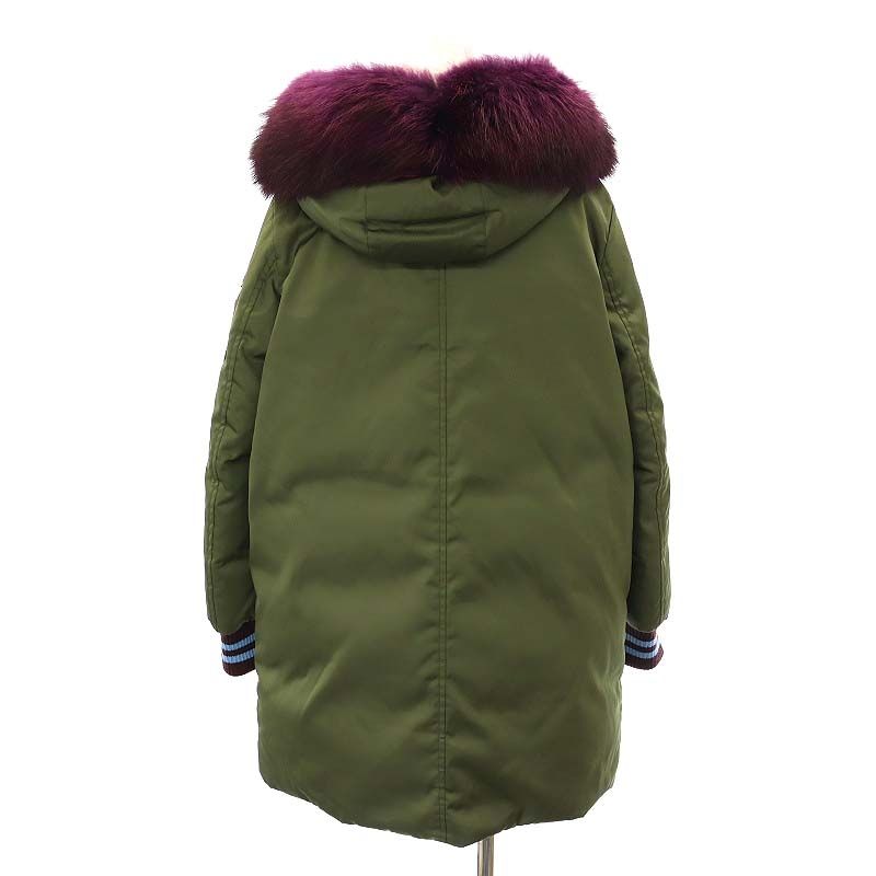 ミュウミュウ ダウンコート H'ike miumiuダウンコートピンク ミュウ