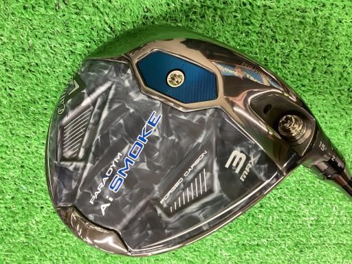 キャロウェイ PARADYM Ai SMOKE MAX 3W フェアウェイウッド FW TENSEI 50 for CW Ai SMOKE FW フレックスS メンズ 男性用 右利き 右用 Bランク ゴルフクラブ